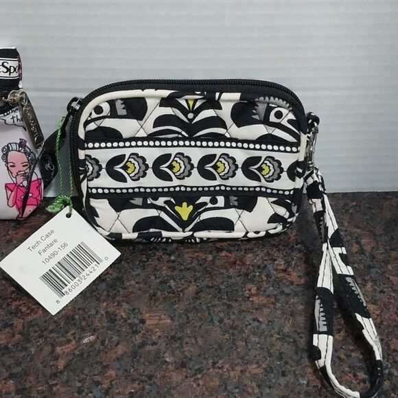 Vera Bradley Tech Case And Le Sportsac Cosmetic Case... - Picture 2 of 8